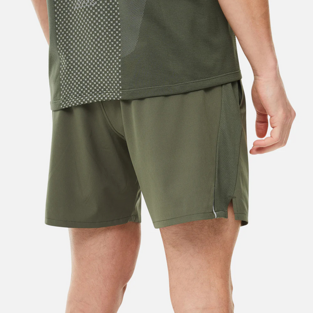 Trailberg Apex Seamless T-Shirt / Shorts Set - Dark Fern