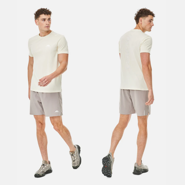 Trailberg Crest T-Shirt - Dune White