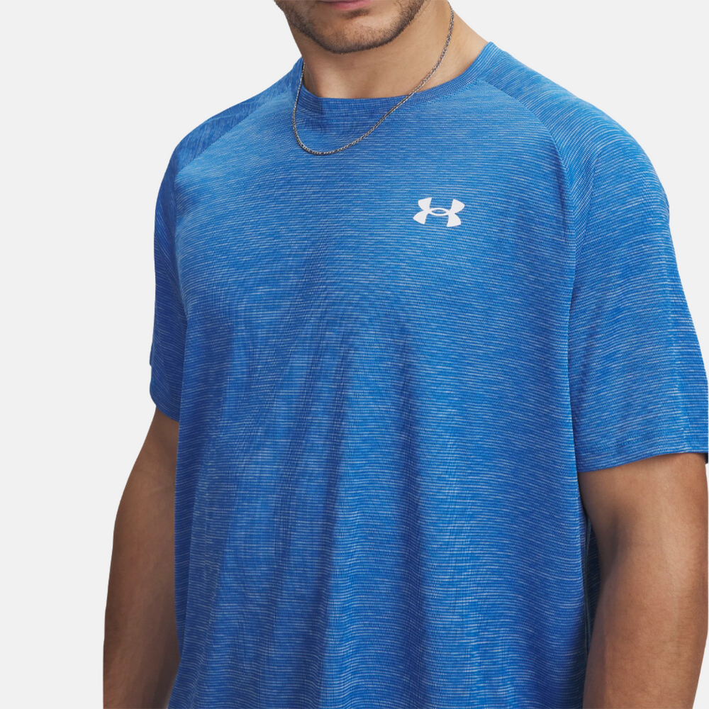 Under Armour Tech Textured T-Shirt - Royal Blue