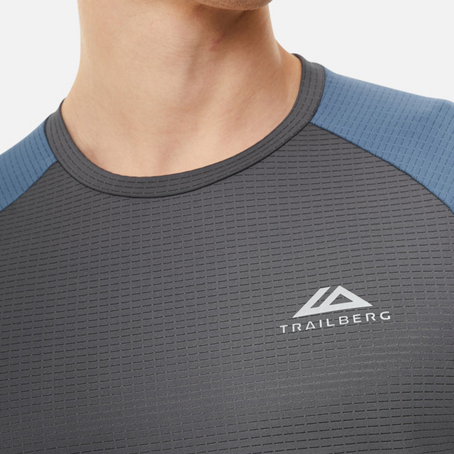Trailberg Rapid Dash T-Shirt - Storm Grey/Lagoon
