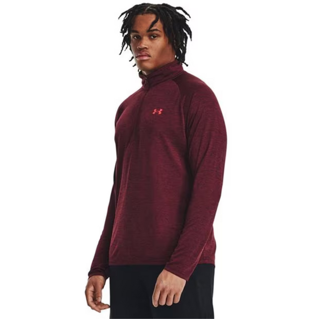 Under Armour Tech Half Zip 2.0 - Maroon
