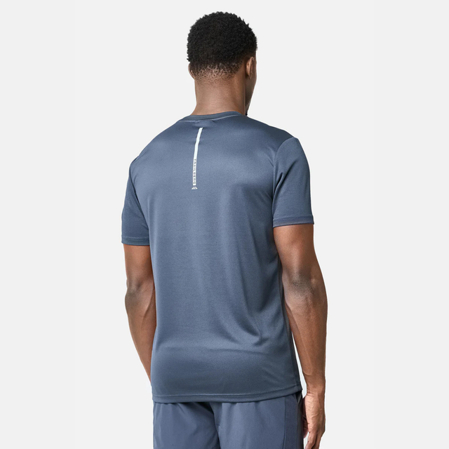 Trailberg Blur Logo T-Shirt - Storm Blue