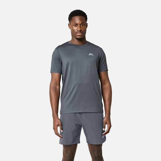 Trailberg Rapid Dash T-Shirt / Shorts Set - Volcano Grey
