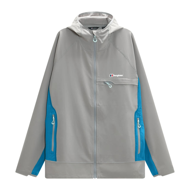 Berghaus Wavertree Hooded Jacket - Grey/Blue