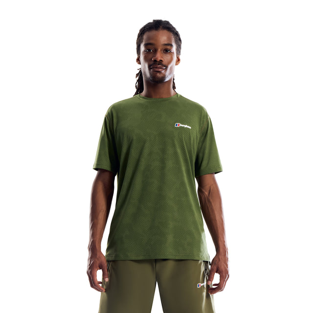 Berghaus Dawdon Tech T-Shirt - Khaki/Green