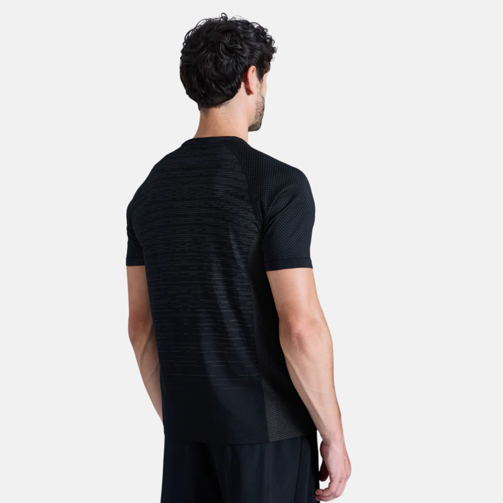 Trailberg Form Seamless T-Shirt - Black/Moon Grey