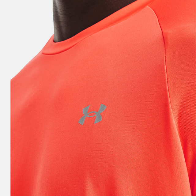 Under Armour Tech Reflective T-Shirt - Crimson Red