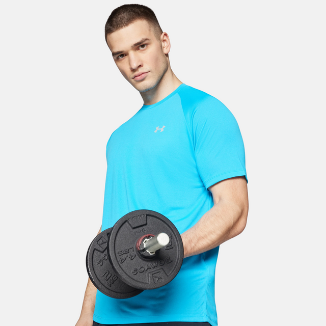 Under Armour Tech Reflective T-Shirt - Capri Blue