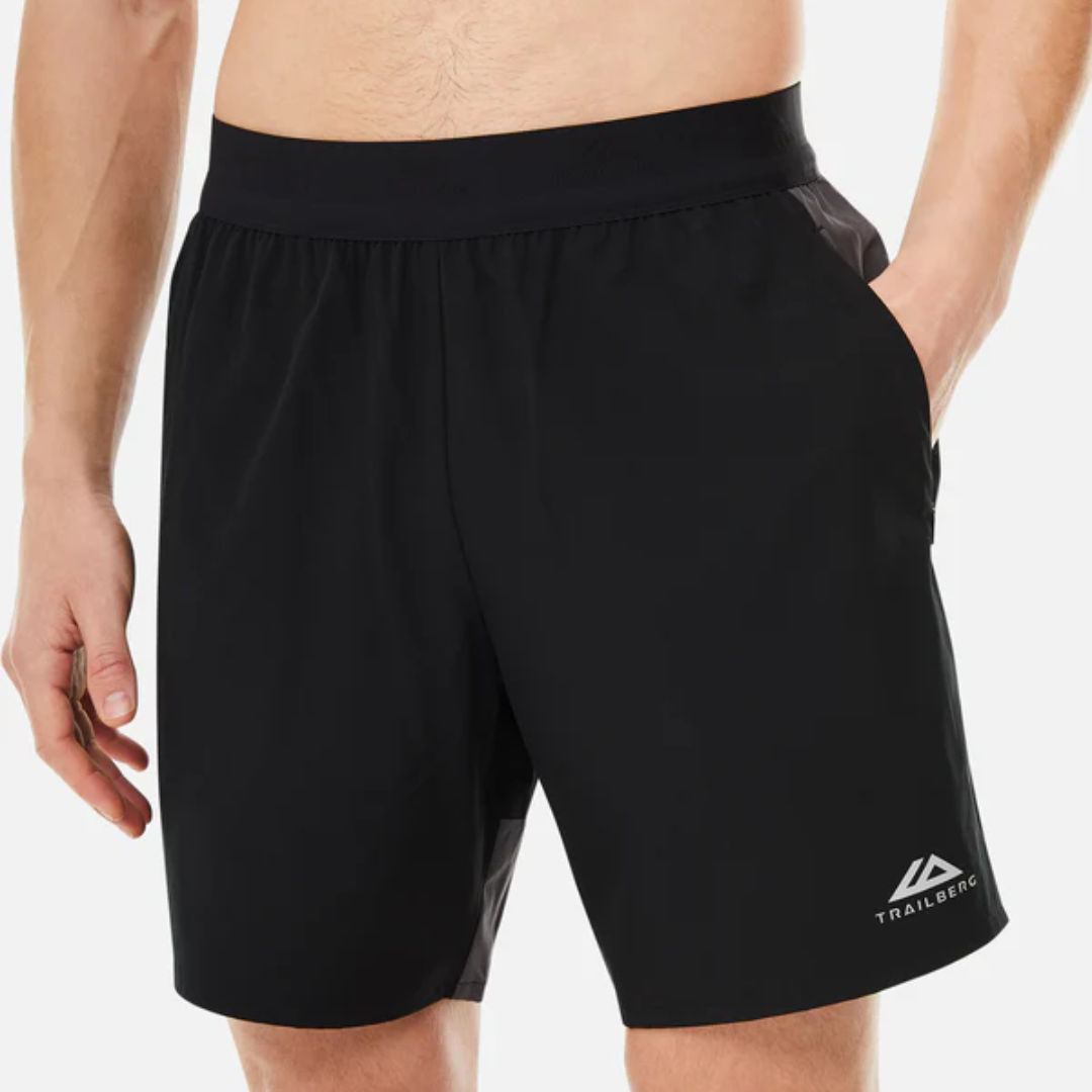 Trailberg Aperture T-Shirt / Shorts Set - Black / Grey