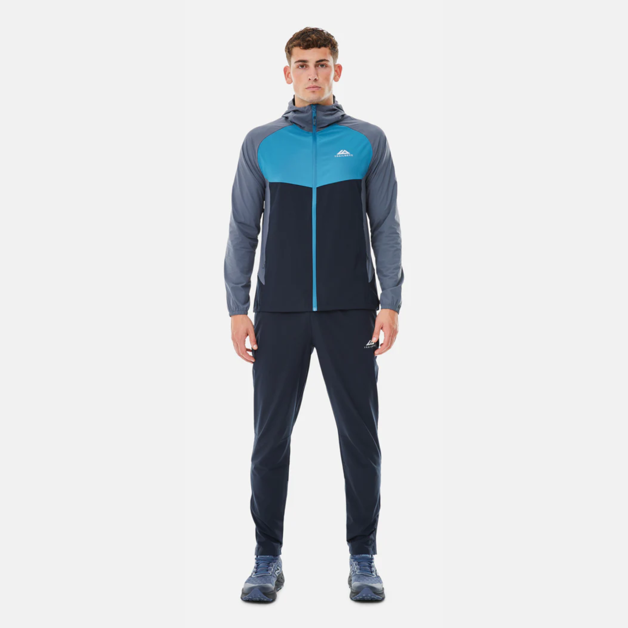 Trailberg Focus Hood - Ocean Blue/Storm Grey