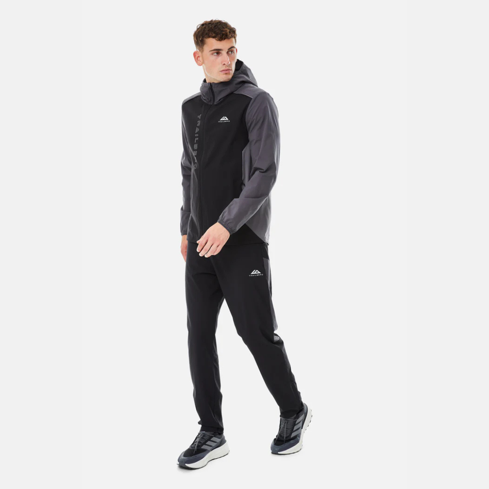 Trailberg Triathlon AW25 Tracksuit - Black/Asphalt
