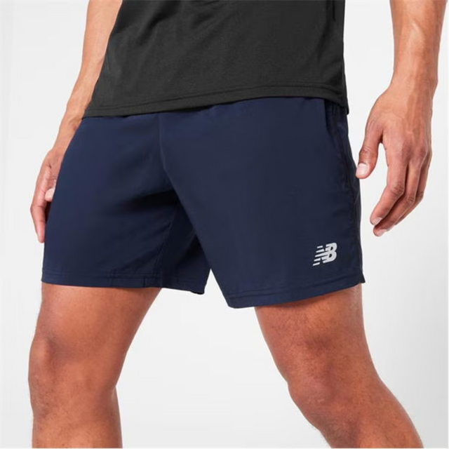 New Balance Core T-Shirt / Shorts Set - Navy Blue