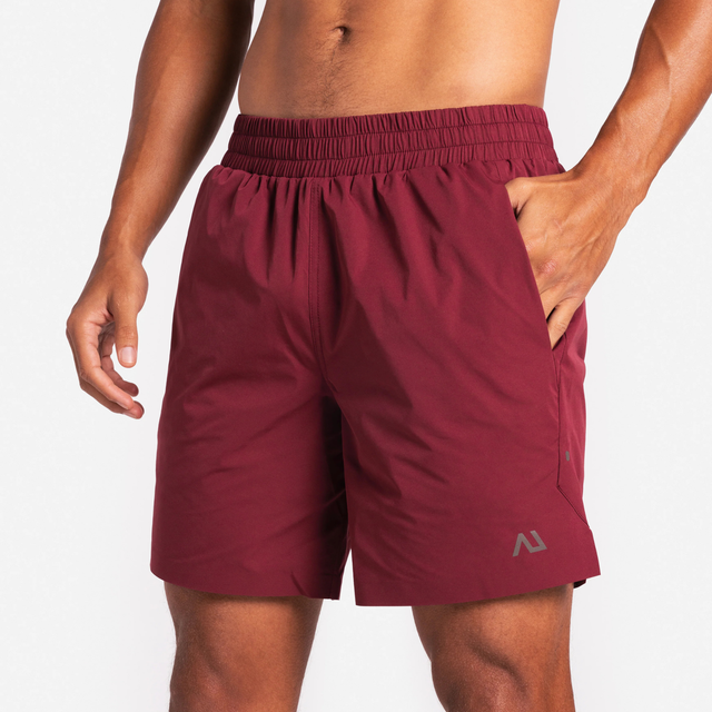 Agaru Trek Shorts - Dark Carmine