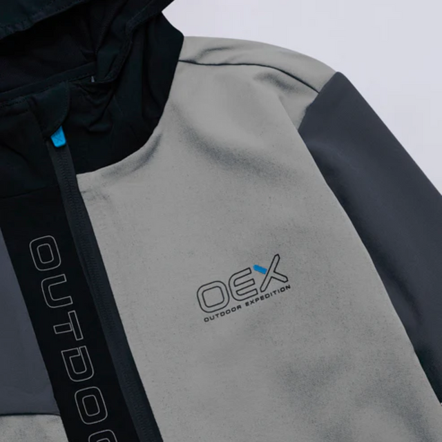 OEX Junior Pennine Tracksuit - Charcoal/Black