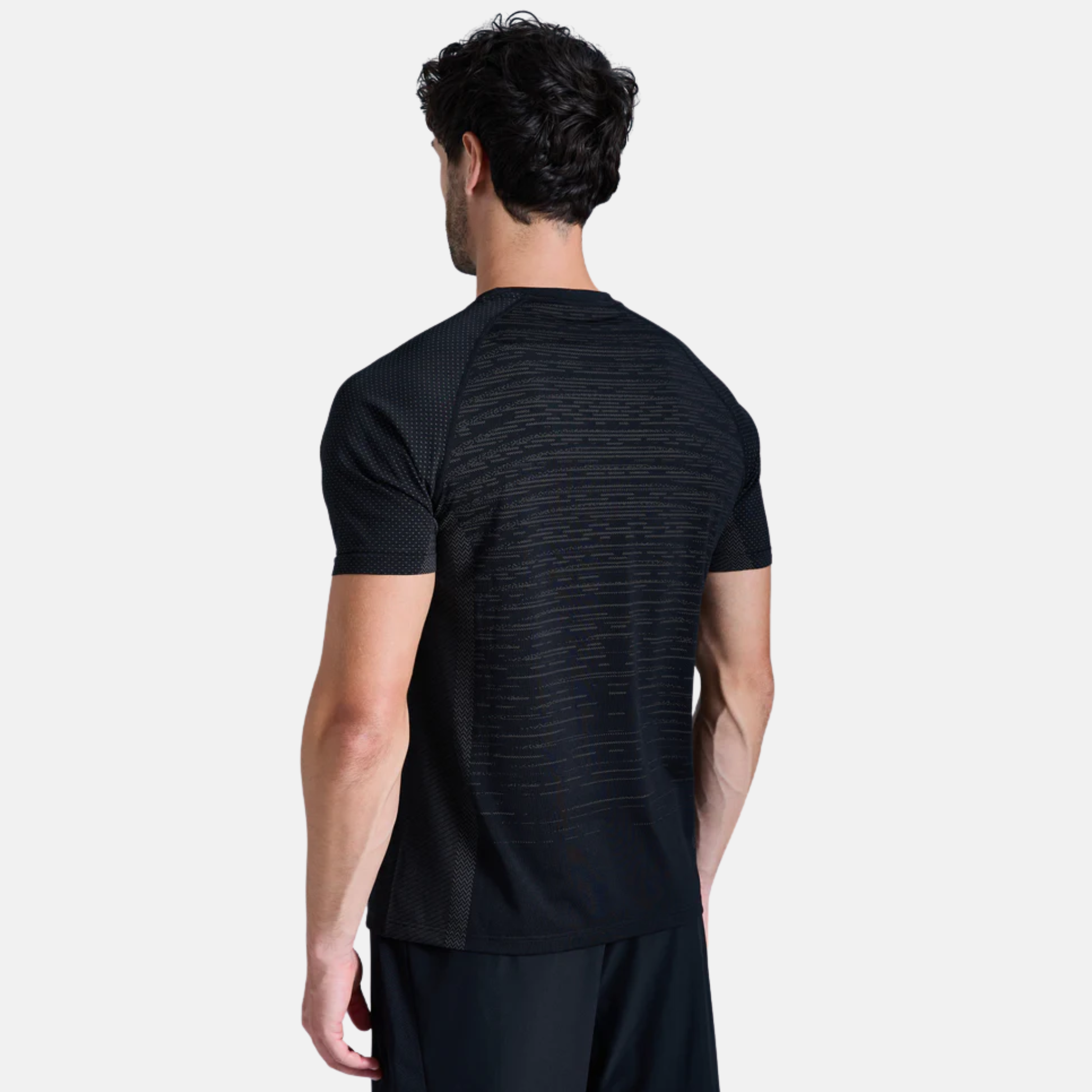 Trailberg Form Seamless T-Shirt - Black/Moon Grey