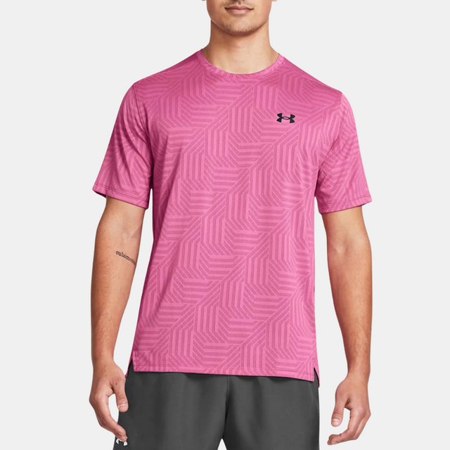 Under Armour Tech Vent Geotessa T-Shirt - Pink