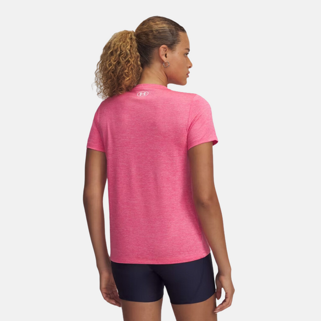 Under Armour Women's Zip / Tee / Shorts Set - Pink/Black