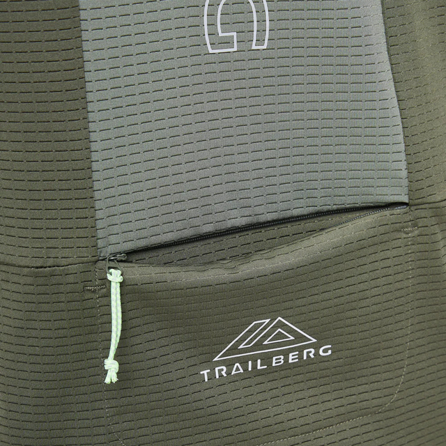 Trailberg Rapid Dash T-Shirt / Shorts Set - Dark Fern