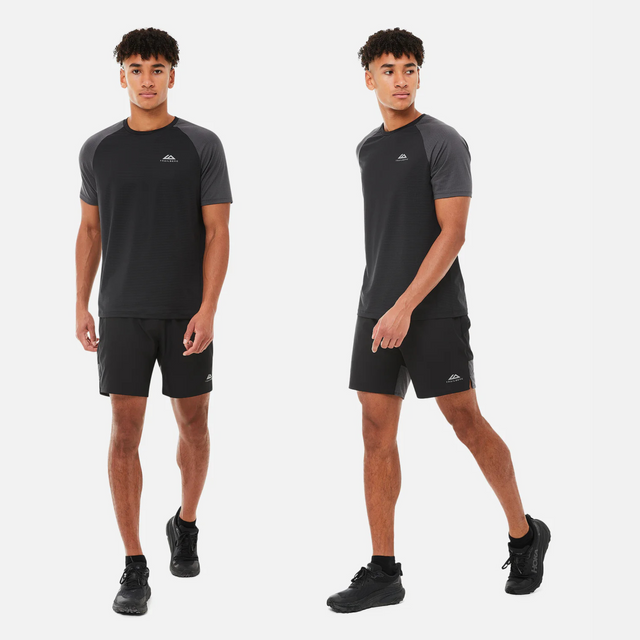 Trailberg Rapid Dash Shorts - Black/Grey