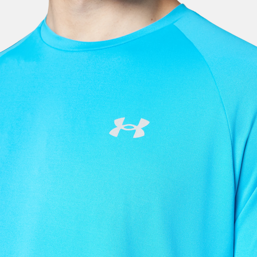Under Armour Tech Reflective T-Shirt - Capri Blue