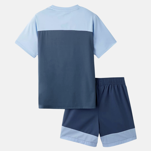 OEX Junior Flynn T-shirt / Shorts Set - Sky Blue