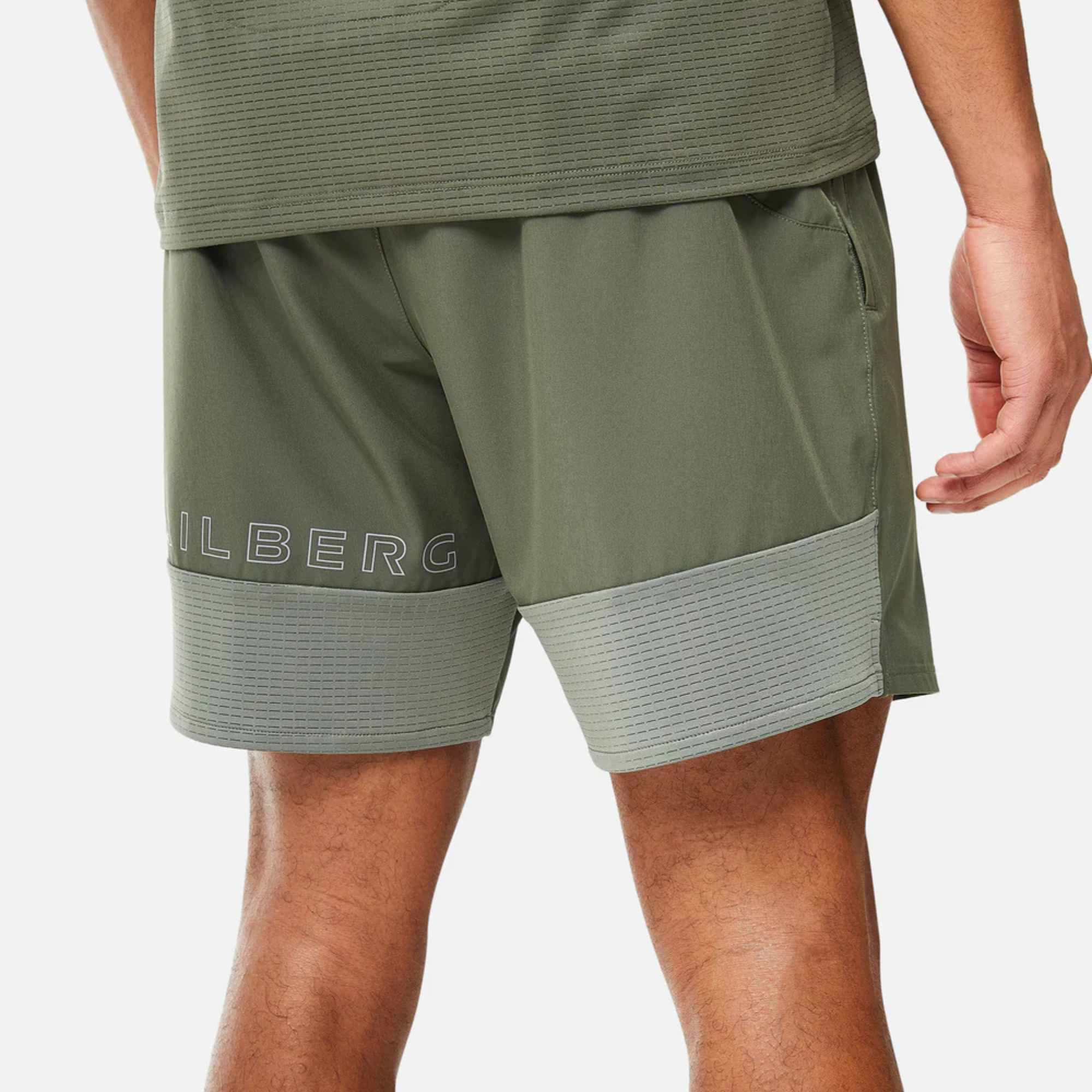 Trailberg Rapid Dash T-Shirt / Shorts Set - Dark Fern