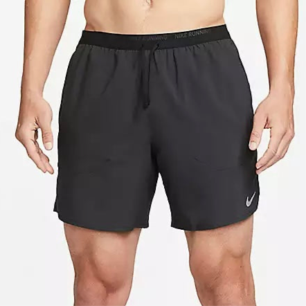 Nike Brief-Lined Stride 7inch Shorts - Black