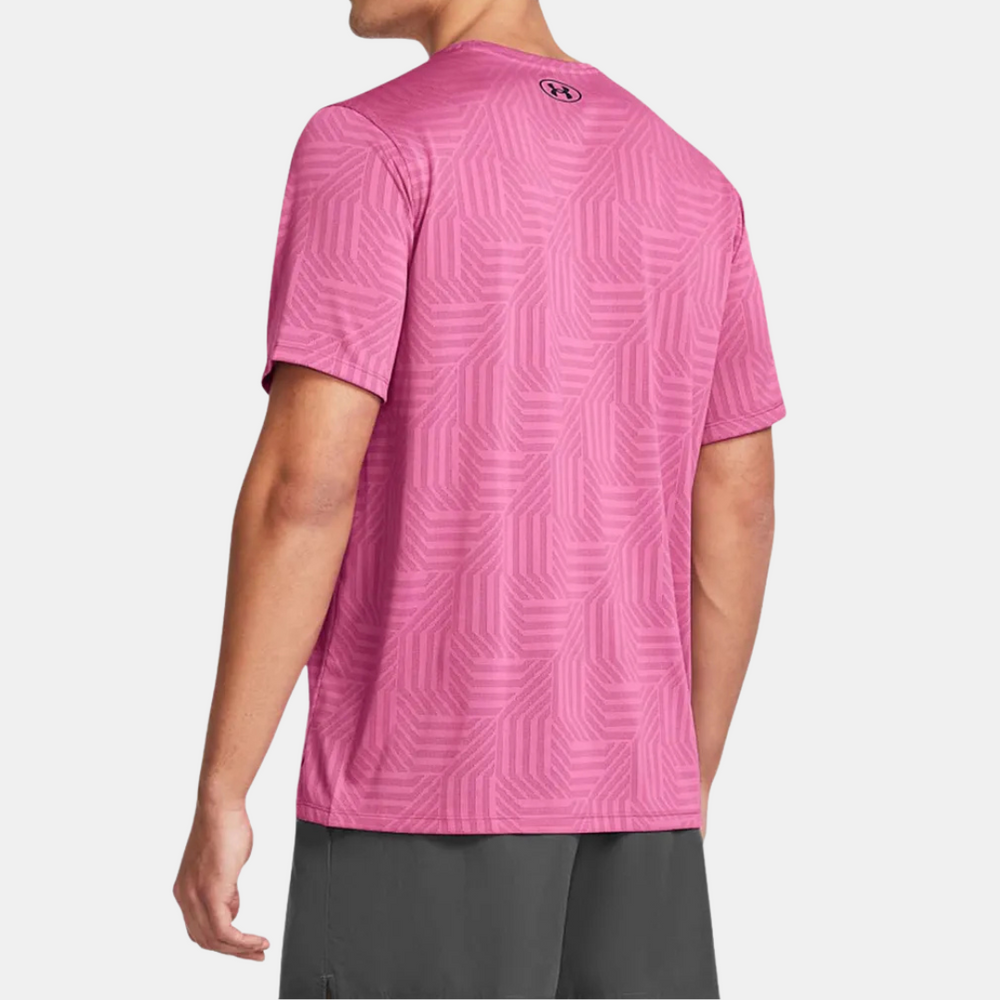 Under Armour Tech Vent Geotessa T-Shirt - Pink