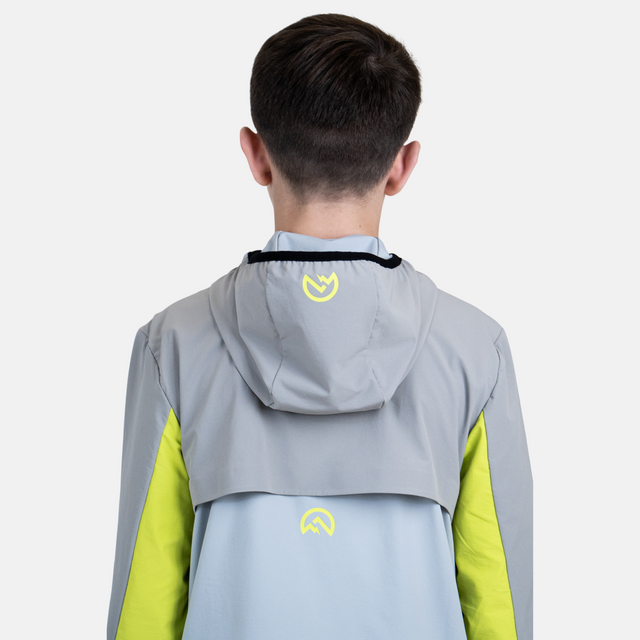 Flux Junior SS25 Versatility Jacket - Grey/Neon