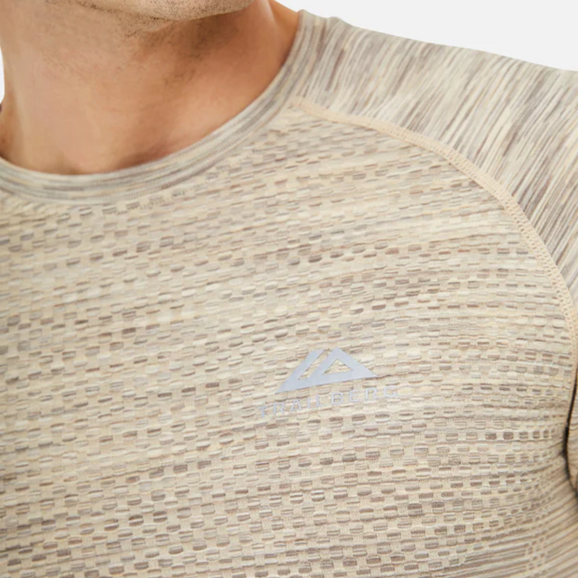 Trailberg Apex Seamless T-Shirt - Pale Taupe