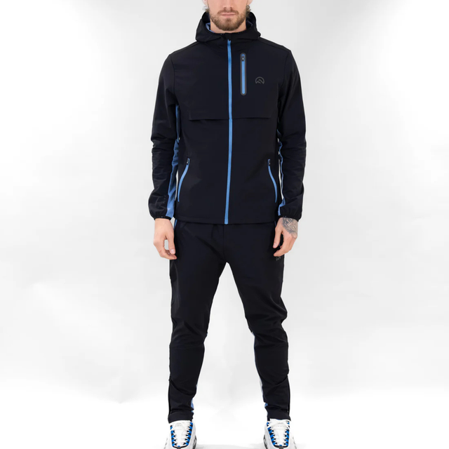 Flux Versatility Tracksuit - Black/Airforce