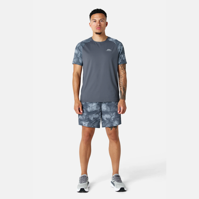 Trailberg Ice T-Shirt / Shorts Set - Graphite Grey