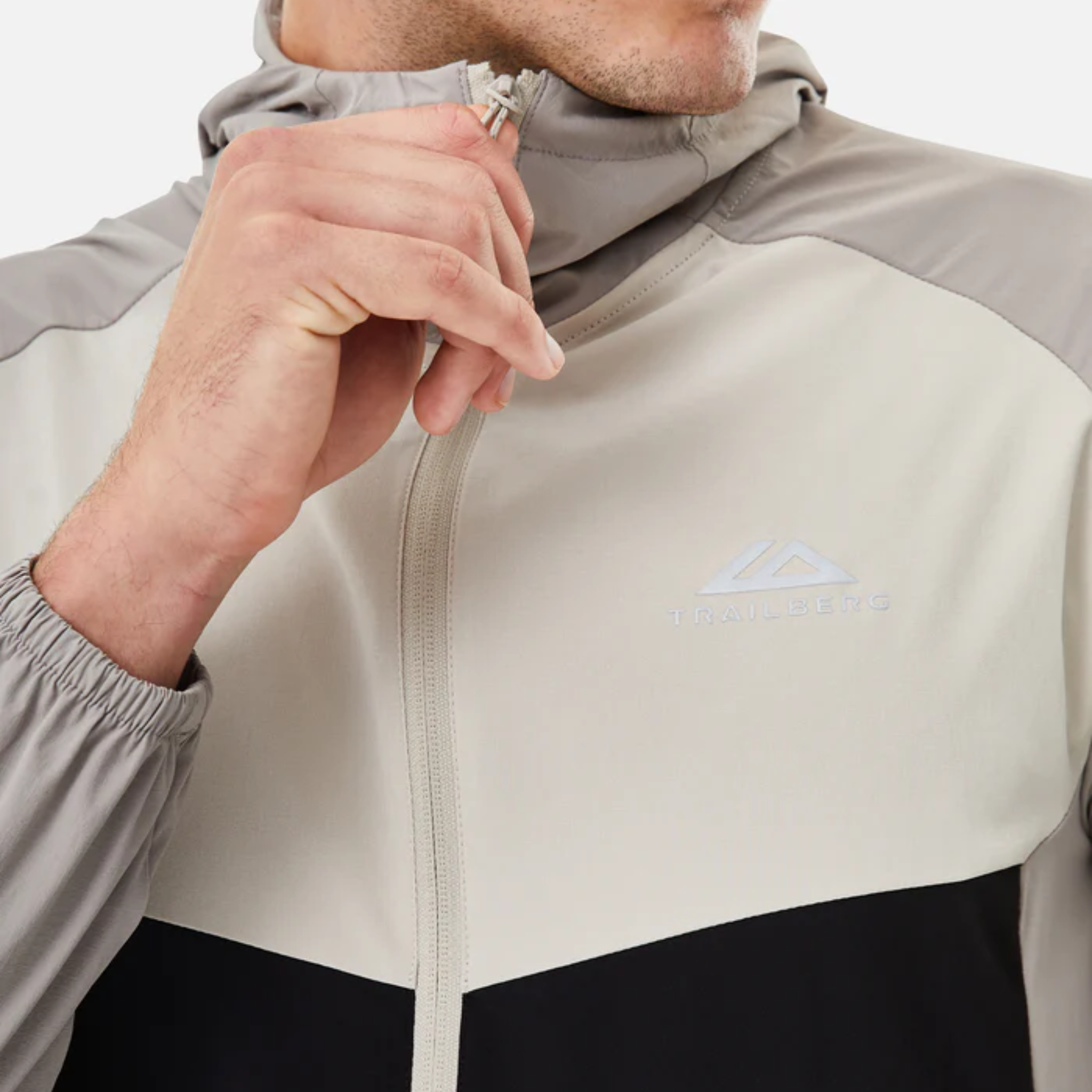 Trailberg Focus Hood - Pale Taupe/Black