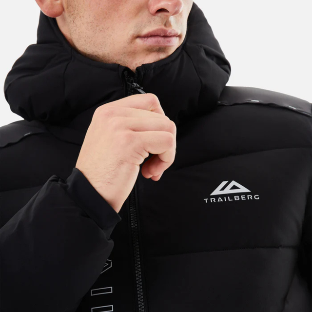 Trailberg Triathlon 2.0 Puffer Coat - Black/Asphalt