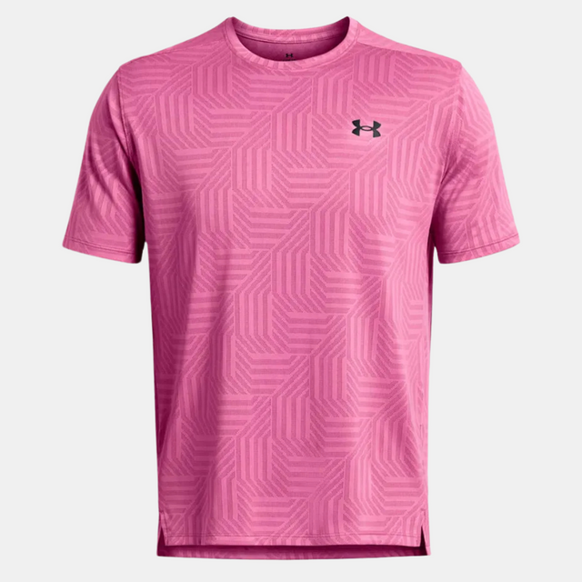 Under Armour Tech Vent Geotessa T-Shirt - Pink