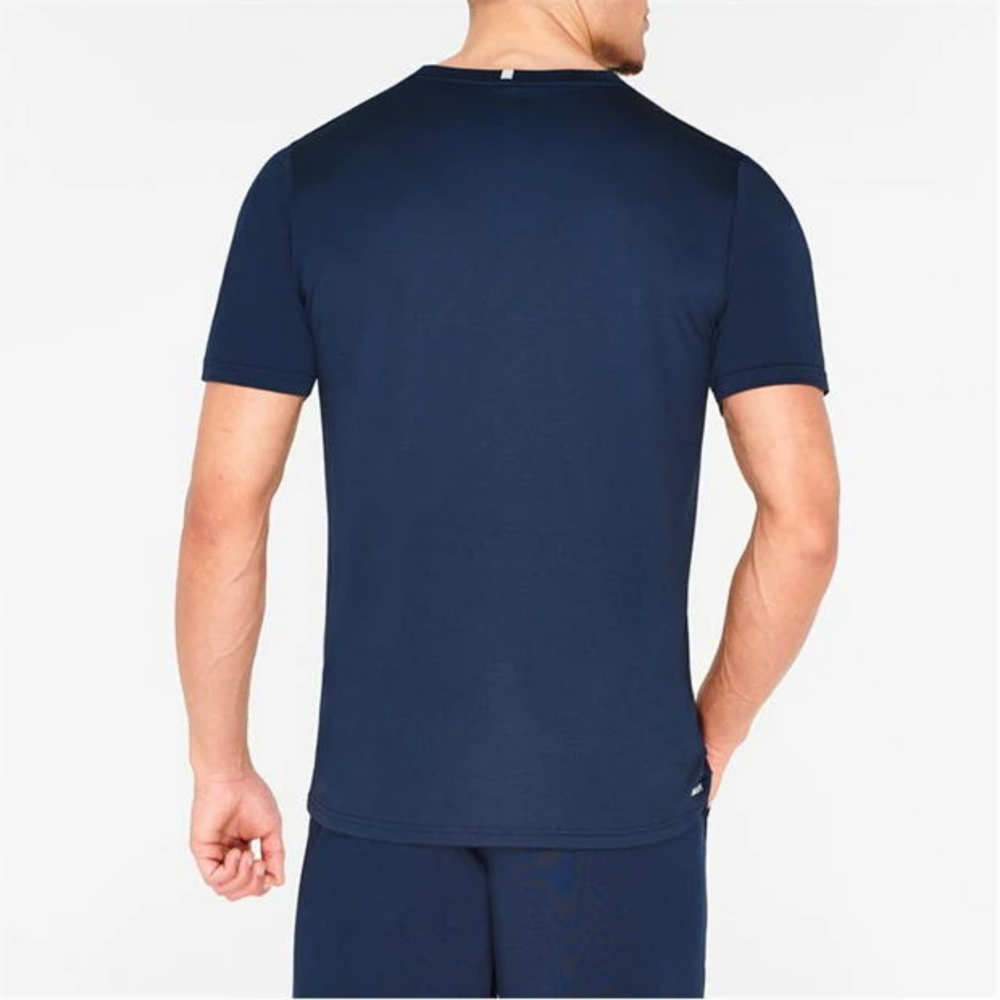 New Balance Core T-Shirt / Shorts Set - Navy Blue