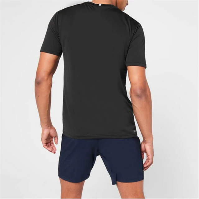 New Balance Core T-Shirt / Shorts Set - Black