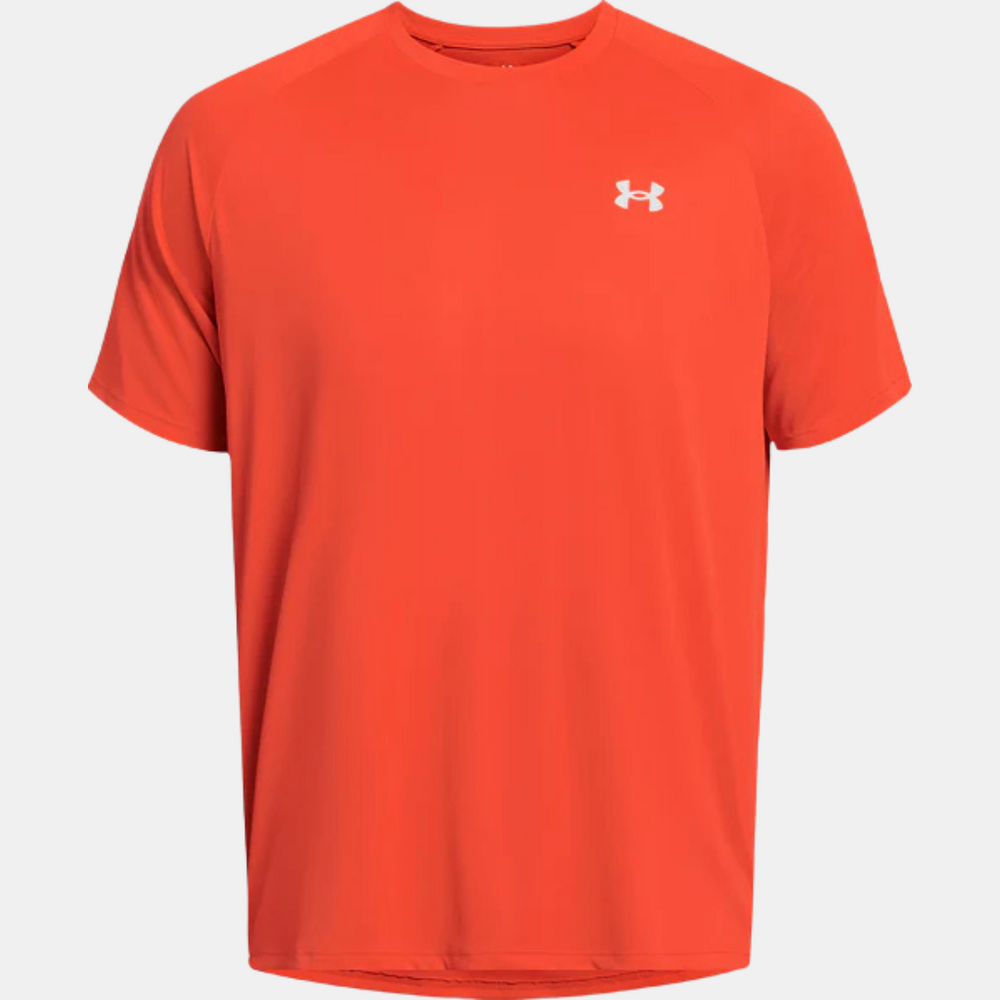 Under Armour Tech Reflective T-Shirt - Crimson Red