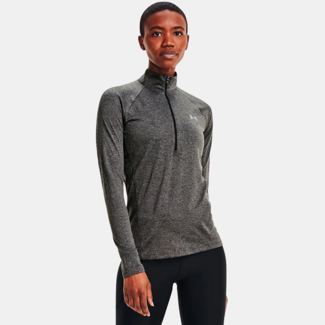 Under Armour Women's Tech Twist 1/4 Zip - Grey