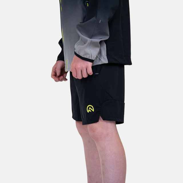 Flux Junior Gradient Jacket - Black/Neon