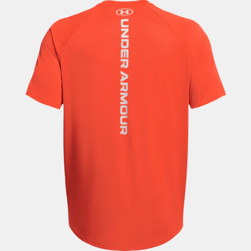 Under Armour Tech Reflective T-Shirt - Crimson Red