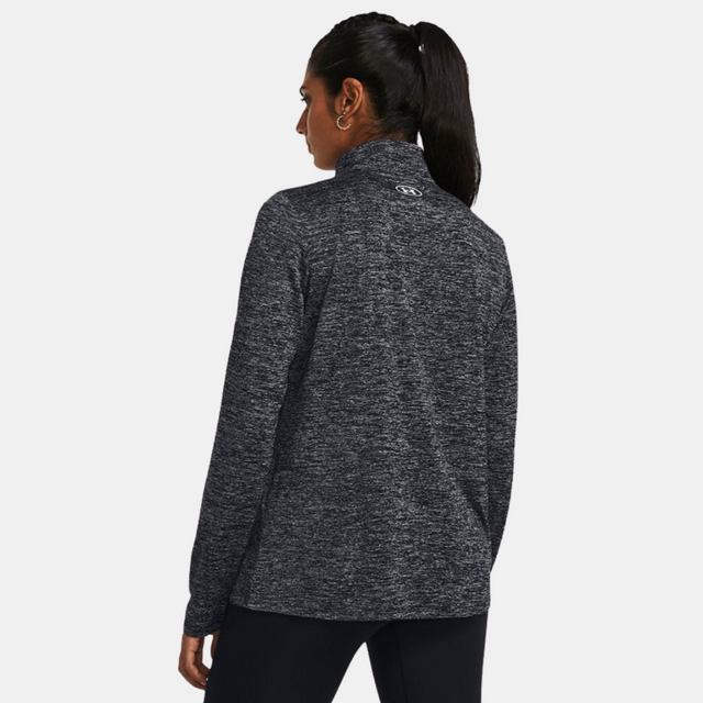 Under Armour Women's Tech Twist 1/4 Zip - Black/White