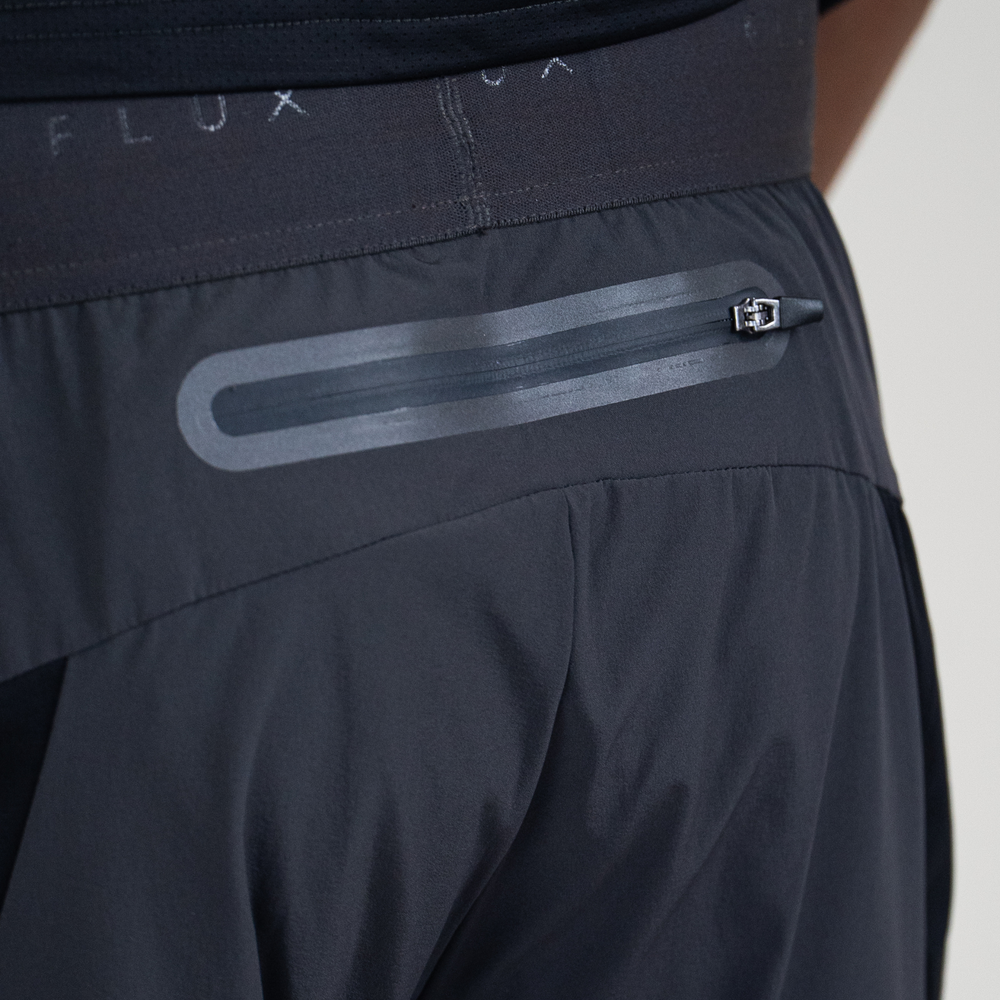 Flux Tech T-Shirt / Shorts Set - Charcoal