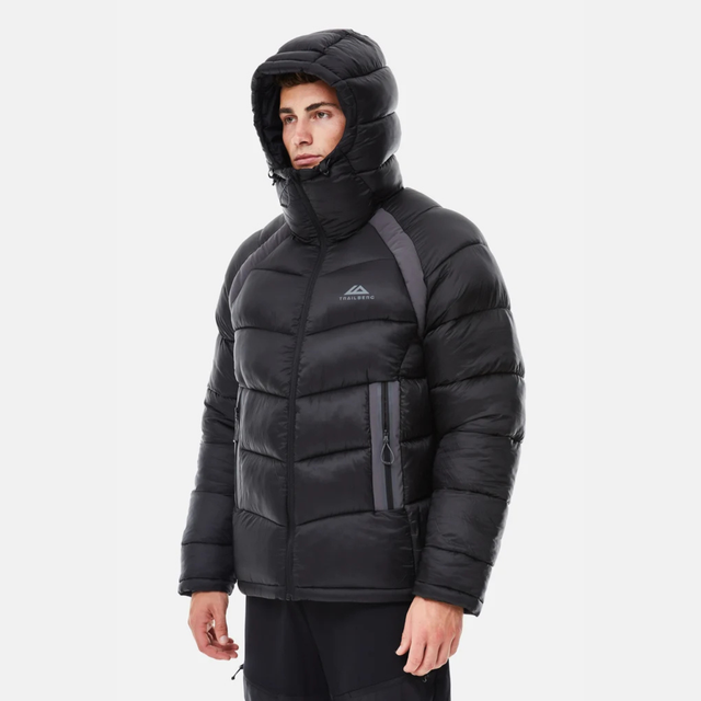 Trailberg Zermat Insulated Jacket - Black/Volcano Grey