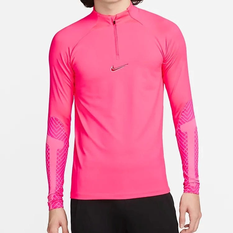 Nike half zip on sale pink