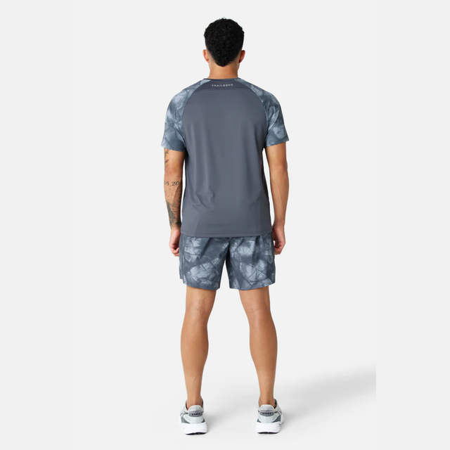 Trailberg Ice T-Shirt / Shorts Set - Graphite Grey