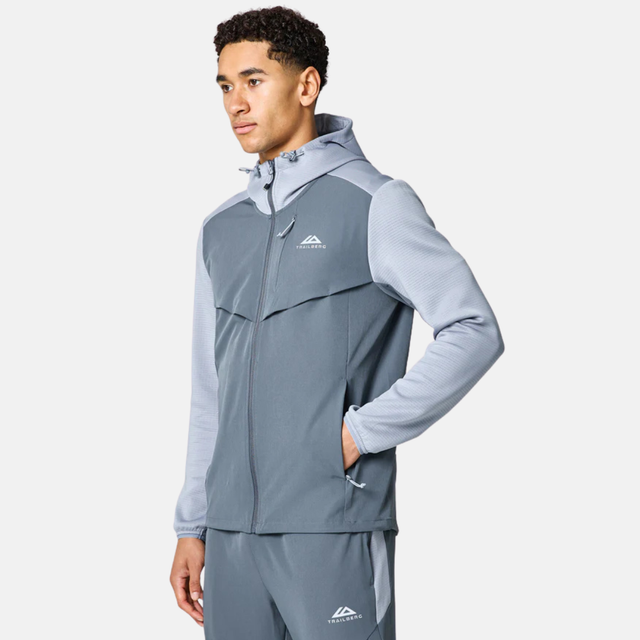 Trailberg Rapid Dash 2.0 Tracksuit - Grey/Cloud Haze