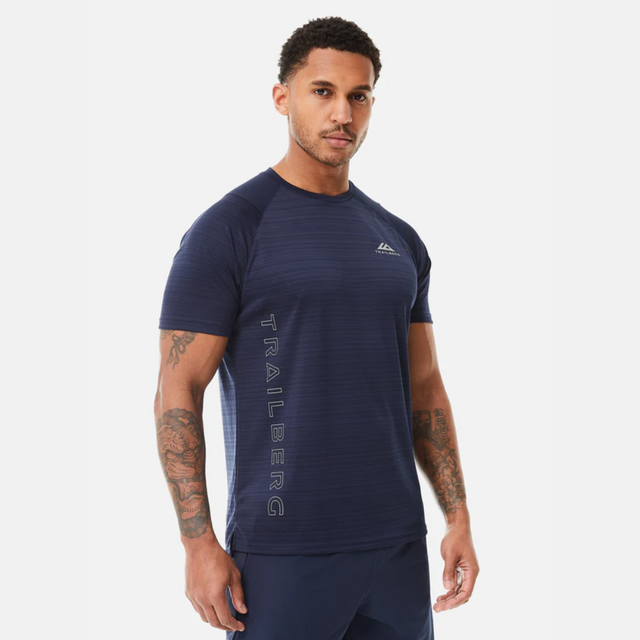 Trailberg Triathlon SS25 T-Shirt - Navy Blue
