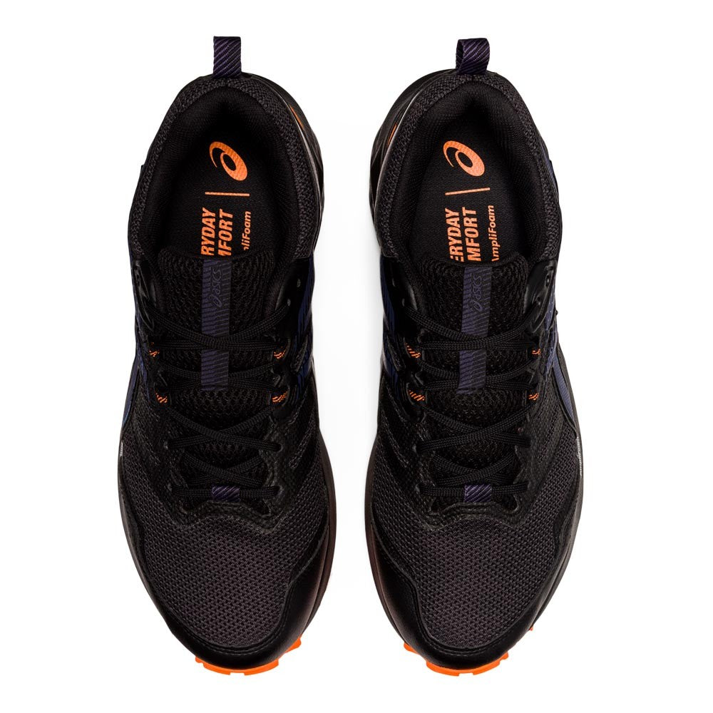 ASICS GEL-SONOMA 6 GORE-TEX TRAIL RUNNING SHOES - BLACK / ORANGE