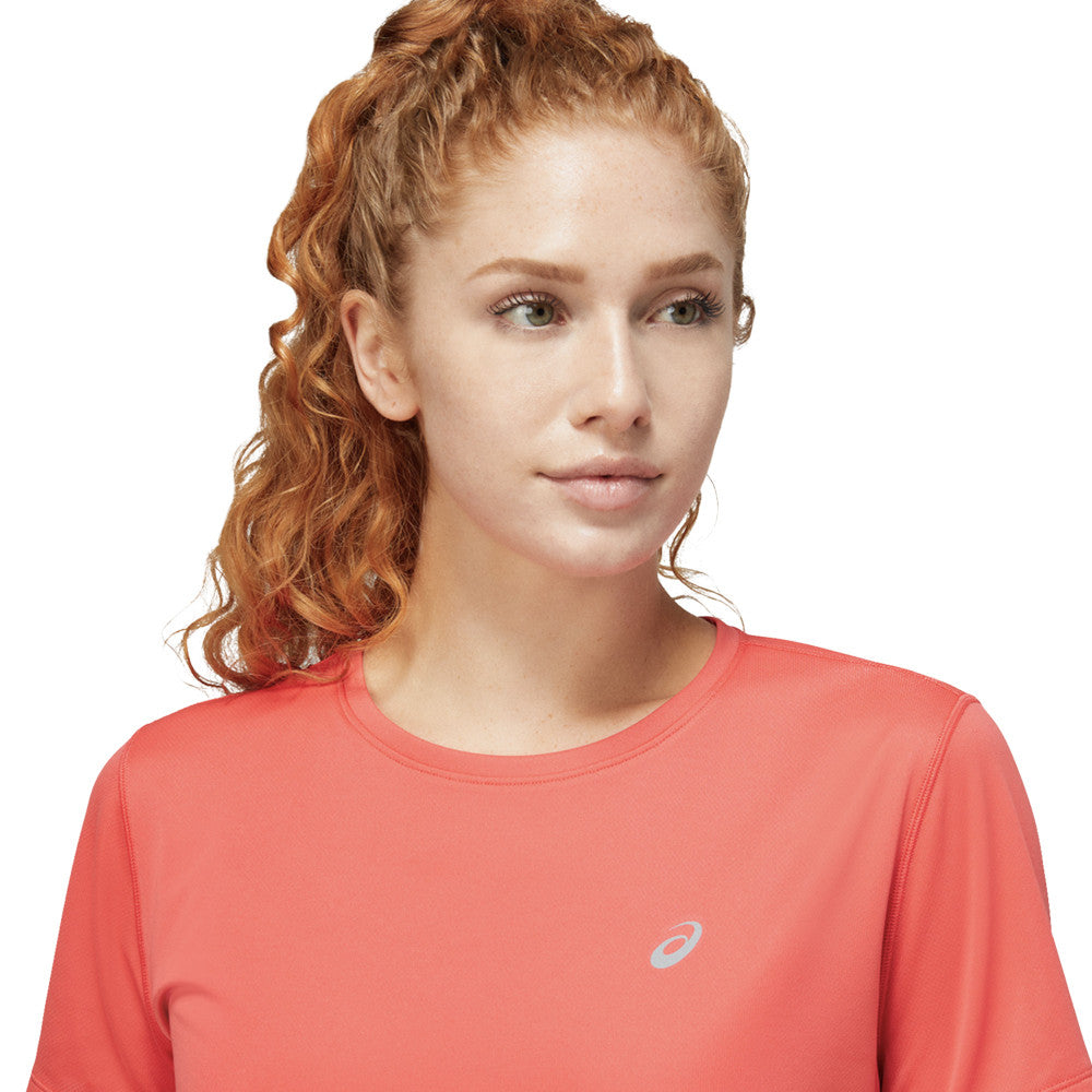 ASICS KATAKANA WOMEN'S T-SHIRT - CORAL